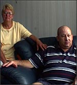 photo of Bernard on sofa